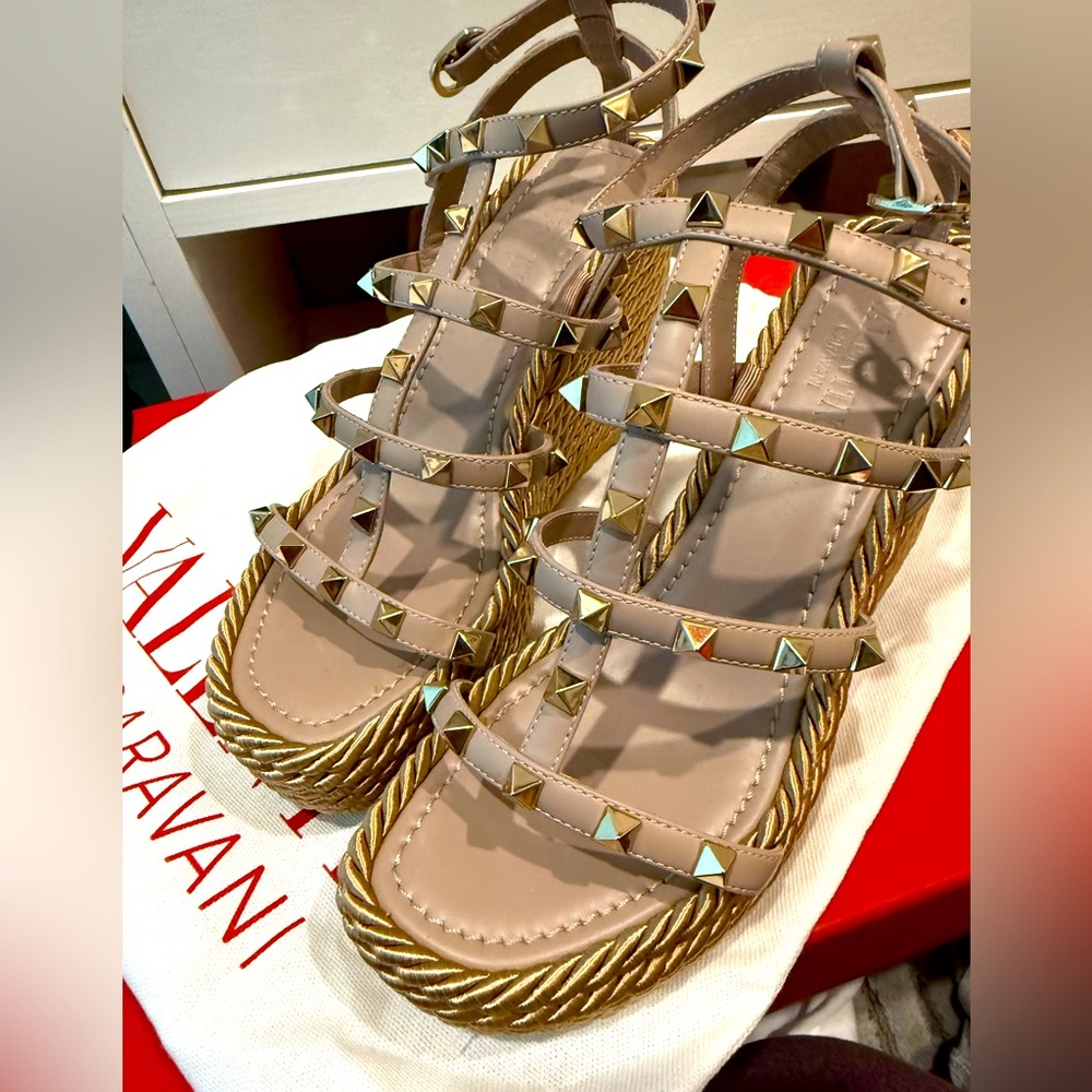 Valentino Wedge Espadrillas